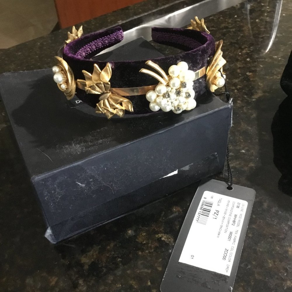 Dolce & Gabanna Headband New $2400.00